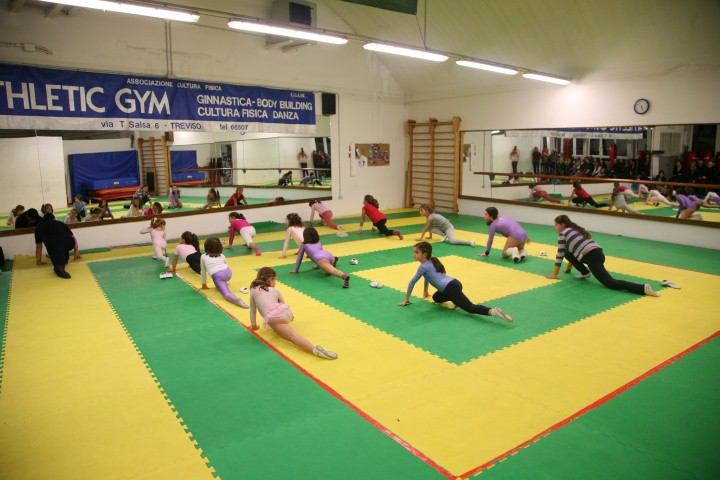 Allenamento di Ginnastica Artistica